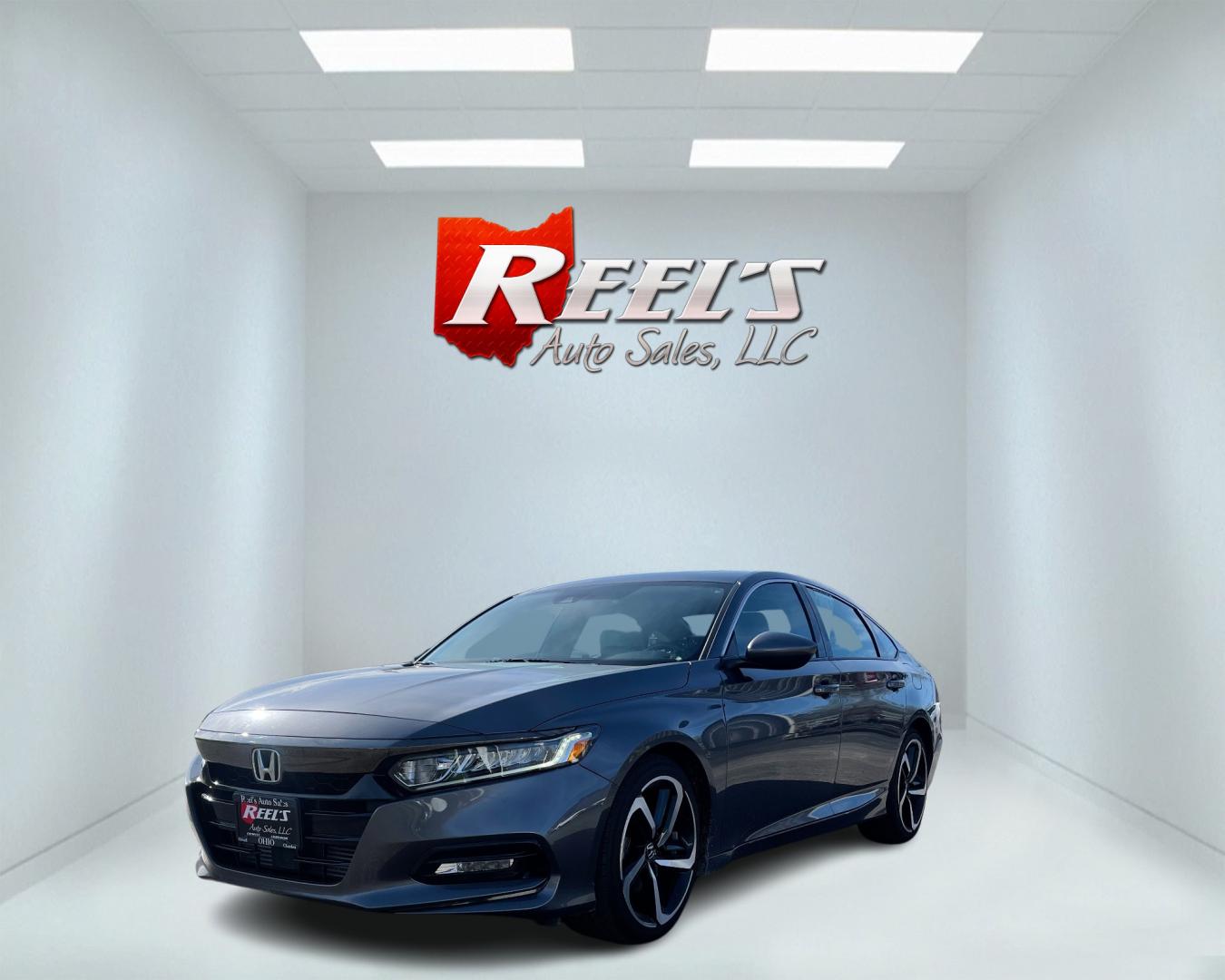 2020 Gray /Black Honda Accord Sport 2.0T (1HGCV2F39LA) with an 2.0L I4 DOHC 16V Turbo engine, 10 Speed Auto transmission, located at 11115 Chardon Rd. , Chardon, OH, 44024, (440) 214-9705, 41.580246, -81.241943 - Photo#0